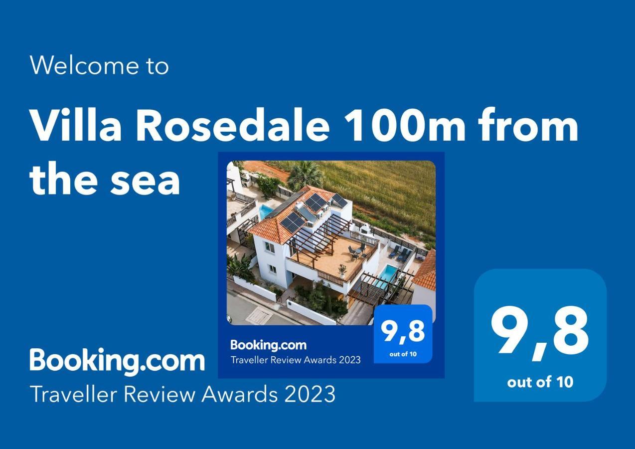 Villa Rosedale By Ezoria Villas Ayia Napa Bagian luar foto